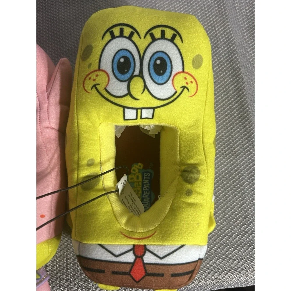 Nickelodeon Spongebob SquarePants &‎ Patrick Kids slippers size 11-12 Youth